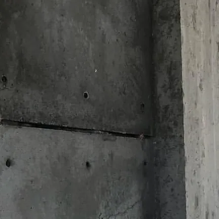 Béton brut : détail, Loft résidentiel, 2018